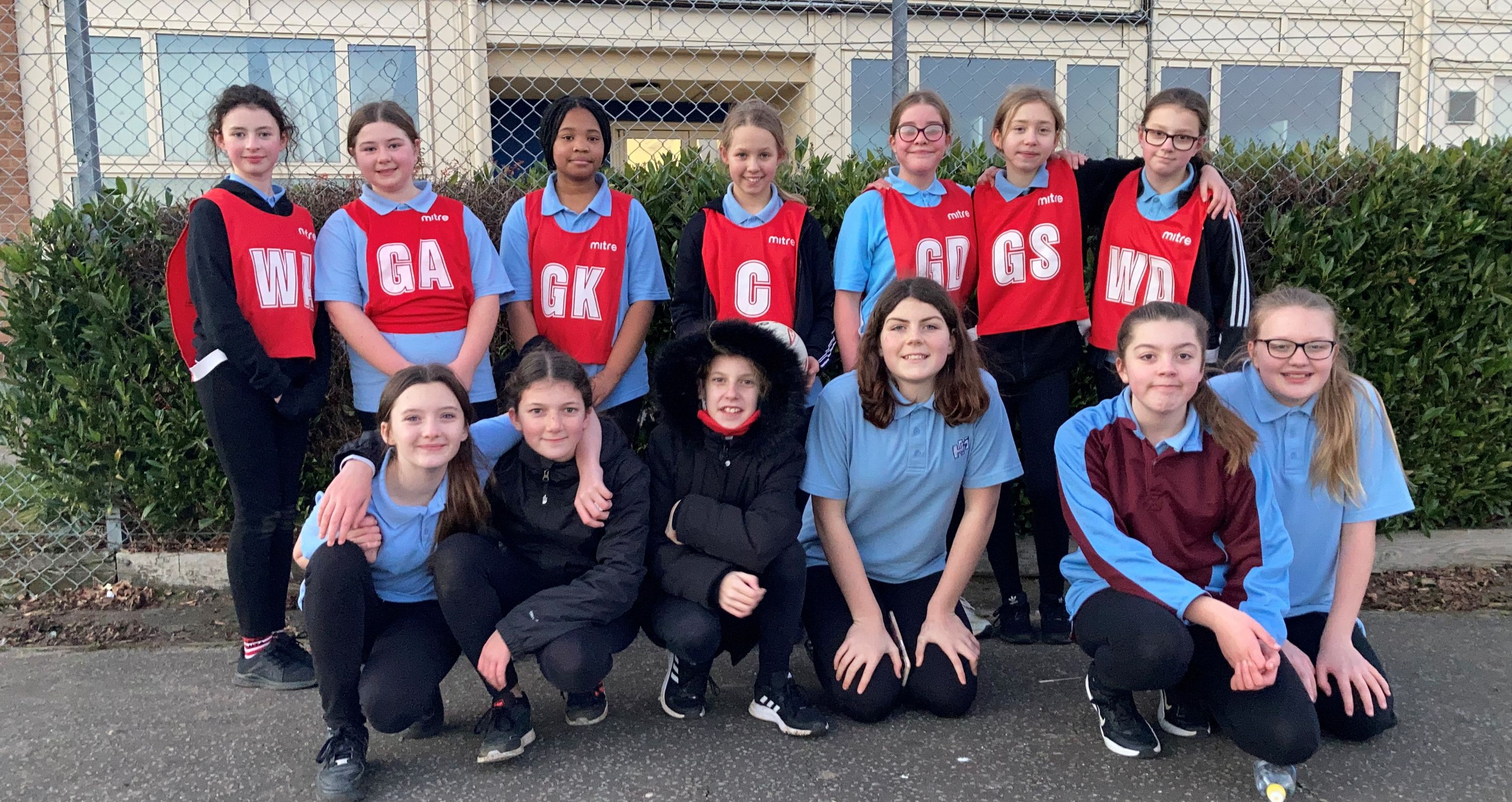 Year 7 Netball Framingham Earl 9 6 Hellesdon High Wensum Trust