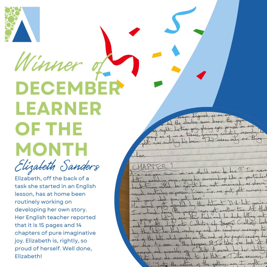 Learner of the Month - December 2025