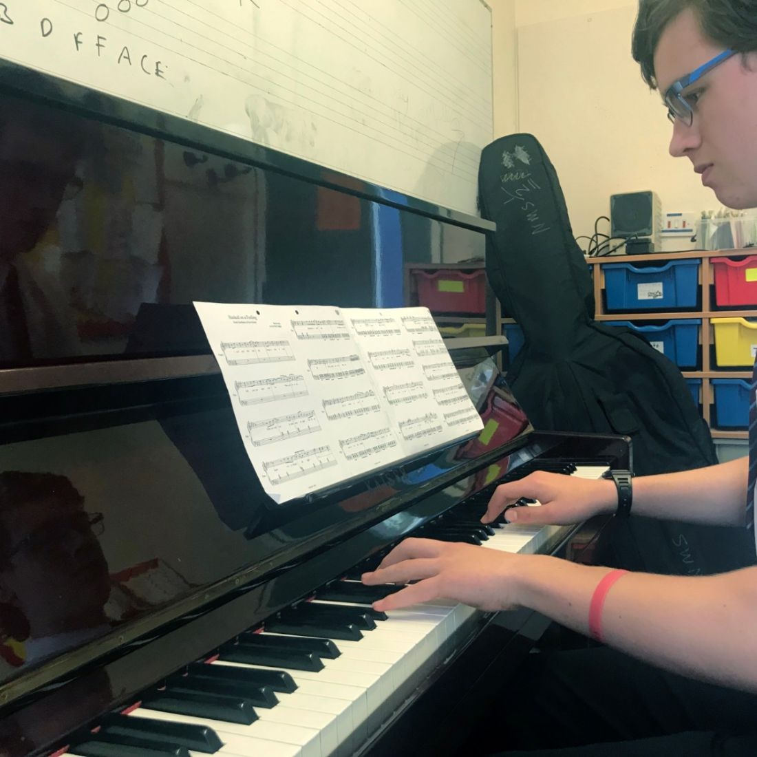 New pianos for the Music Department