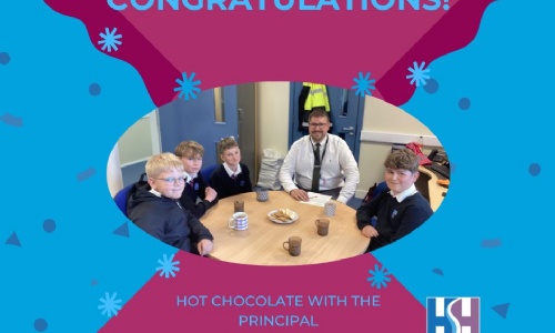 Hot Chocolate with the Principal - Wensum Trust